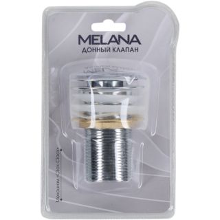 Донный клапан Melana MLN-330302CH без перелива хром